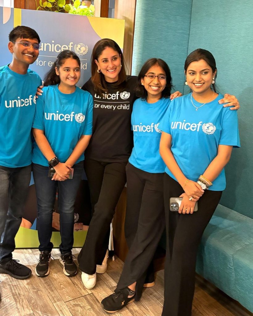 Kareena Kapoor Ambassador of Unicef